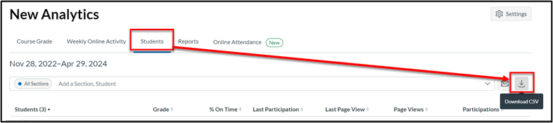 New Analytics Students Download