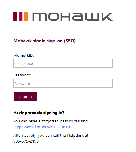 Mohawk single sign-on