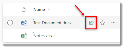 share button